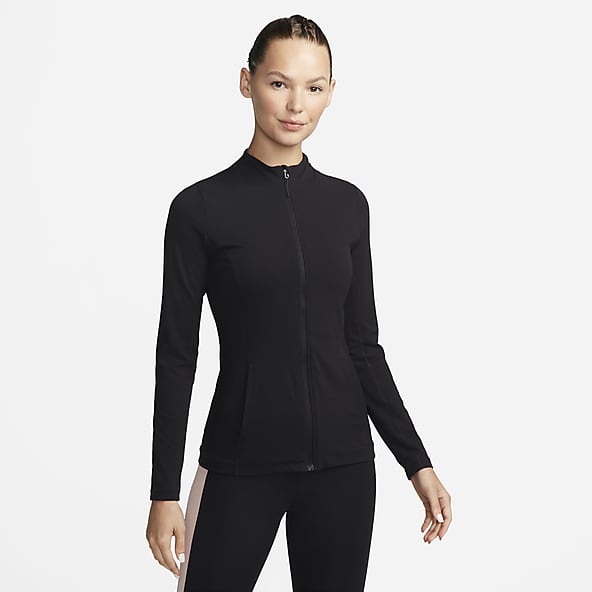 Nike yoga jacket shop